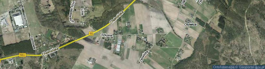 Zdjęcie satelitarne Szkolna ul.